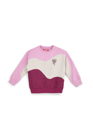Felpa multicolore interno felpato Pitt kids PTGF2637