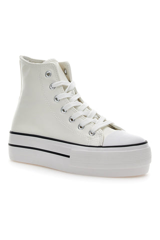 Sneakers Flatform W Max 700 Bele