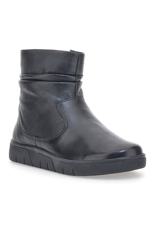 Stivaletto Plocadi 17801 Nero Vera Pelle