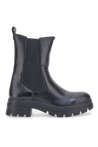 Črni čevlji Chelsea Boots  Pravega usnja Pittarello 14110
