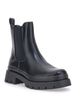 Črni škornji Chelsea Boots Prima Riga 1303