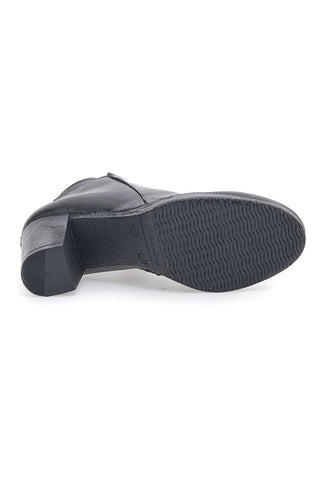 Čevlji Ankle Boots Pittarello Class 307 Črni Prava usnja