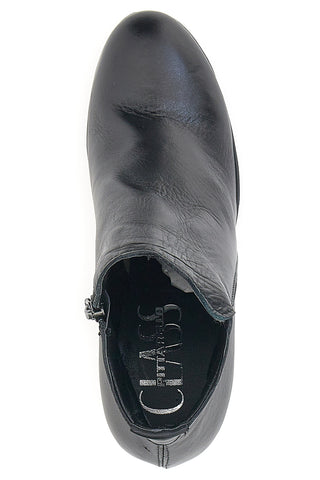 Čevlji Ankle Boots Pittarello Class 307 Črni Prava usnja