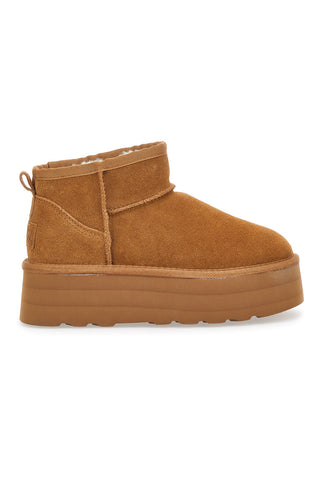 Čevlji z ravno platformo Wow Pittarello 3166 Camel