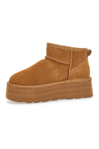 Čevlji z ravno platformo Wow Pittarello 3166 Camel