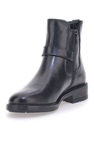 Črni čevlji Chelsea Boots The First 40012
