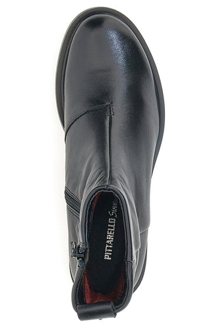 Čevlji Ankle Vera leather Black Pittarello Street 64247