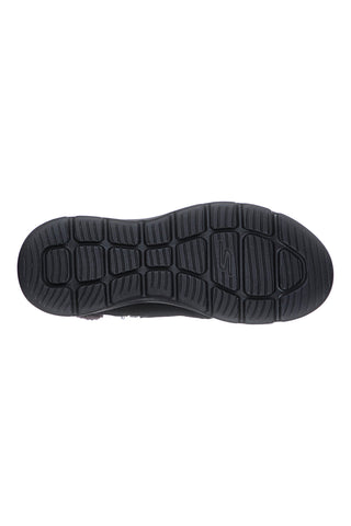 Črni oblazinjeni škornji SKECHERS GLACIAL ULTRA WOODLANDS