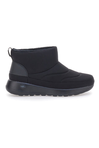 Črni škornji s podlogo SKECHERS ON-THE-GO JOY - CHILL VIBES