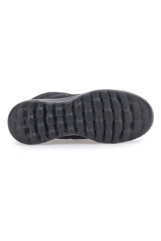 Črni škornji s podlogo SKECHERS ON-THE-GO JOY - CHILL VIBES