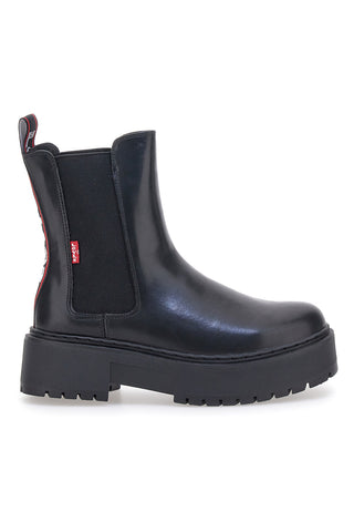 Črni gležnarji Beatles LEVI'S ASHLEY REFRESH