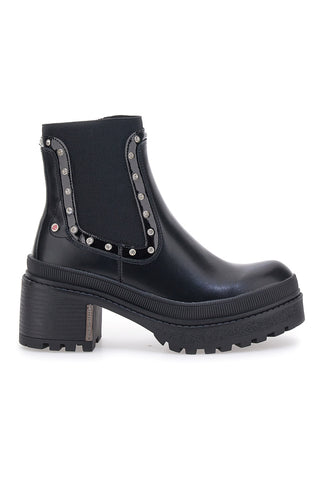 Črni čevlji Chelsea Boots Bettyflowers 02