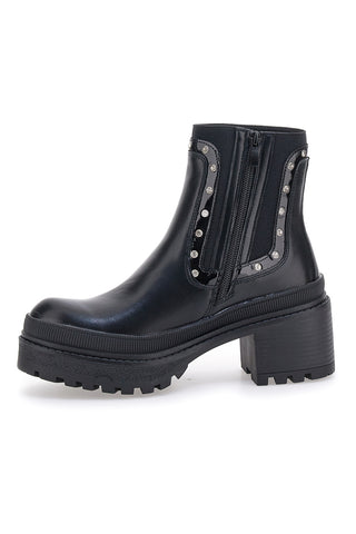 Črni čevlji Chelsea Boots Bettyflowers 02