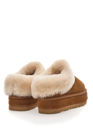 Sabot Camel z dlako Podplat Flatform Mon Dieu WD90010