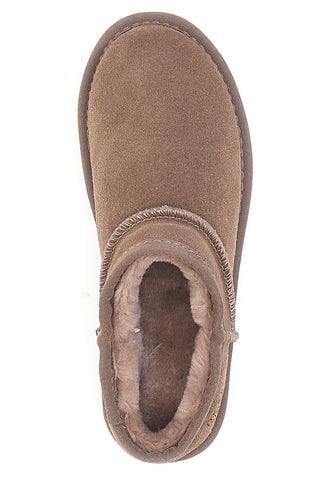 Kopita Taupe z usnjem MON DIEU WD5530T