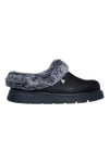 Črne copate s podlogo iz umetnega krzna Skechers Keepsakes Lite Cozy Blend