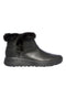 Črni gležnarji s sintetičnim krznenim robom Skechers On-the-GO Joy Endeavor