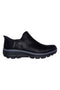Črni vodoodporni slip-on čevlji z Memory Foam Skechers Easy Going Modern Hour