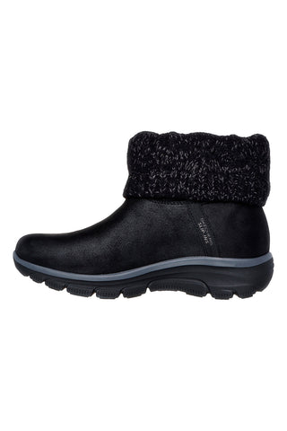 Črni slip-on škornji z Memory Foam Skechers EASY GOING COZY WEATHER 2