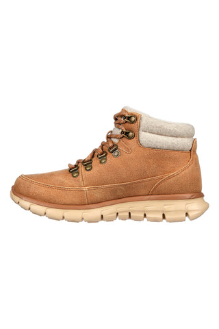 Podloženi škornji v barvi usnja, odporni proti vodi Skechers SYNERGY COOL SEEKER