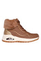 Rjavi superge s svetlečimi detajli in krzno Skechers UNO RUGGED FALL SHIMMER