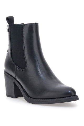 Črni čevlji Chelsea s peto Pittarello Capsule BT24186001