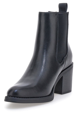 Črni čevlji Chelsea s peto Pittarello Capsule BT24186001