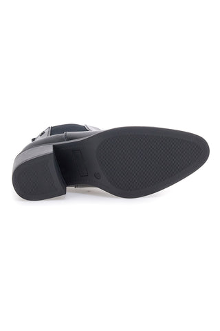 Črni čevlji Chelsea s peto Pittarello Capsule BT24186001