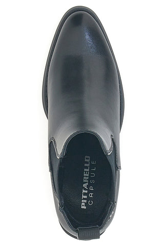 Črni čevlji Chelsea s peto Pittarello Capsule BT24186001