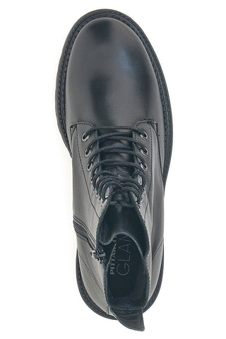 Črni škornji iz pravega usnja Pittarello Glam 6435188