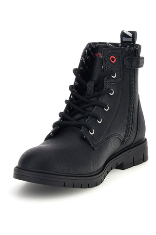 Anfibi Neri con Lacci e Suola Carrarmato Levi's Pasadena VPHI0098S