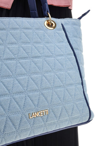 Maxi torba čez ramo Lancetti Levasque Denim
