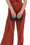 Pochette Coveri Collection Sera Righe Nera