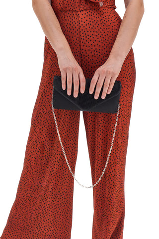 Pochette Coveri Collection Sera Righe Nera