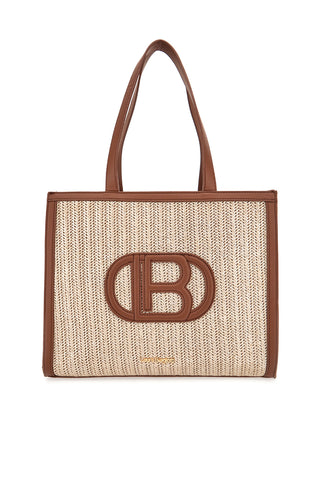 Borsa da spalla effetto intrecciato Laura Biagiotti AMPUR