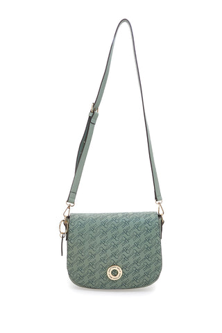 Zelena torba z logotipom Cotton Belt K19,012,B011