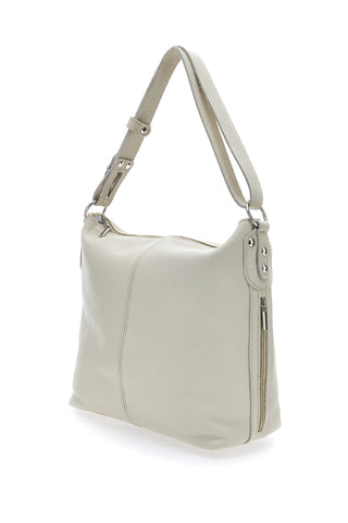 Bela torba iz pravega usnja New Bag 275