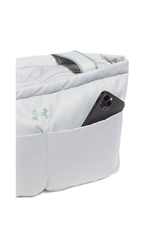 Torba čez ramo Salvia s prednjimi žepi UNDER ARMOUR STUDIO LITE TOTE