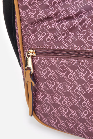 Torba z ramenskim trakom v barvi bordo z logotipom Cotton Belt K19,048,B012