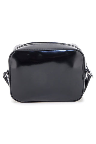 Črna torba z bleščečim učinkom Tommy Camera Bag