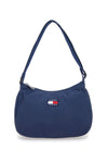 Modra tkaninska torba z logotipom Tommy Jeans Shoulder Bag
