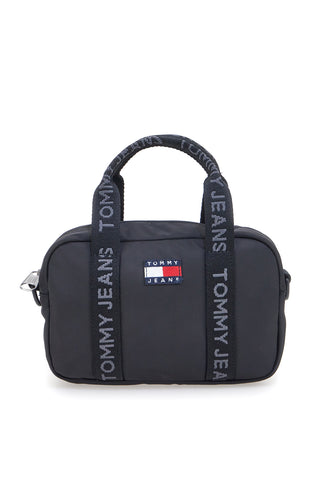 Črna torba z ramenskim trakom z logotipom Tommy Jeans Daily Crossover