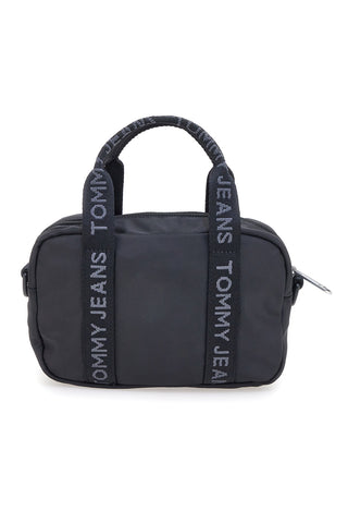Črna torba z ramenskim trakom z logotipom Tommy Jeans Daily Crossover