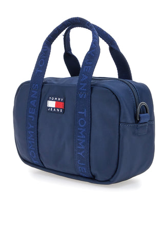 Modra torbica z logotipom Tommy Daily Crossover