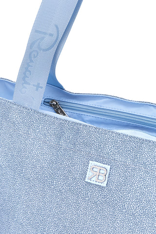 Borsa mare celeste con zip Renato Balestra 61099/MIAB3