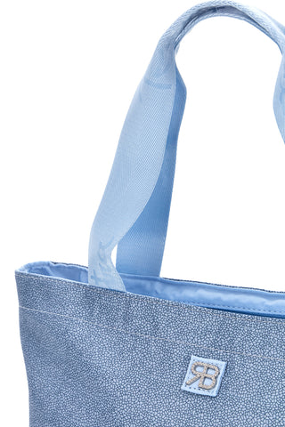 Borsa mare celeste con zip Renato Balestra 61030/MIAB3