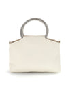 Borsa crema con manico gioiello Nbg SERA/1281