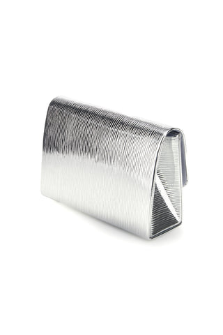 Pochette argento con fibbia gioiello Nbg SERA/3512