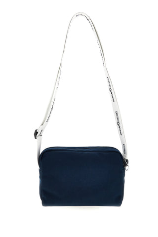 Modra torba iz blaga z logotipom Tommy Jeans Torba za ramo 18462