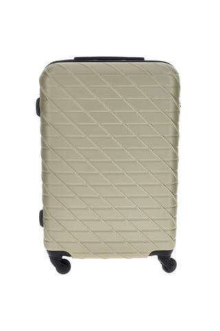 Trolley piccolo champagne rigido con 4 ruote Prima riga PR157/P